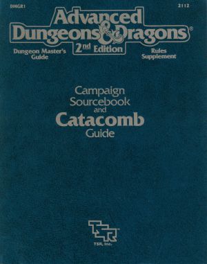 DMGR1 - Campaign Sourcebook and Catacomb Guide