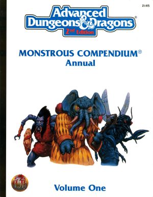 Monstrous Compendium Annual - Volume One