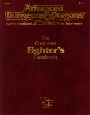 PHBR1 - The Complete Fighter's Handbook